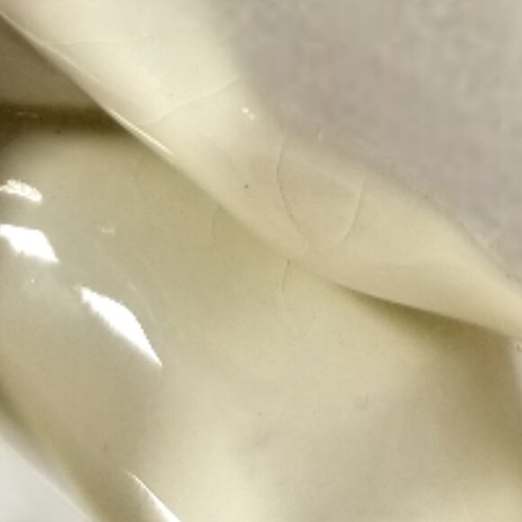 Whimsical White Cat Figure Colorful Swirls Signed By Amy LaCombe Annaco 2001 - Picture 7 of 13